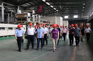 2018年9月12日，全國政協(xié)常委、提案委員會副主任郭庚茂、支樹平率領(lǐng)調(diào)研組蒞臨公司開展調(diào)研